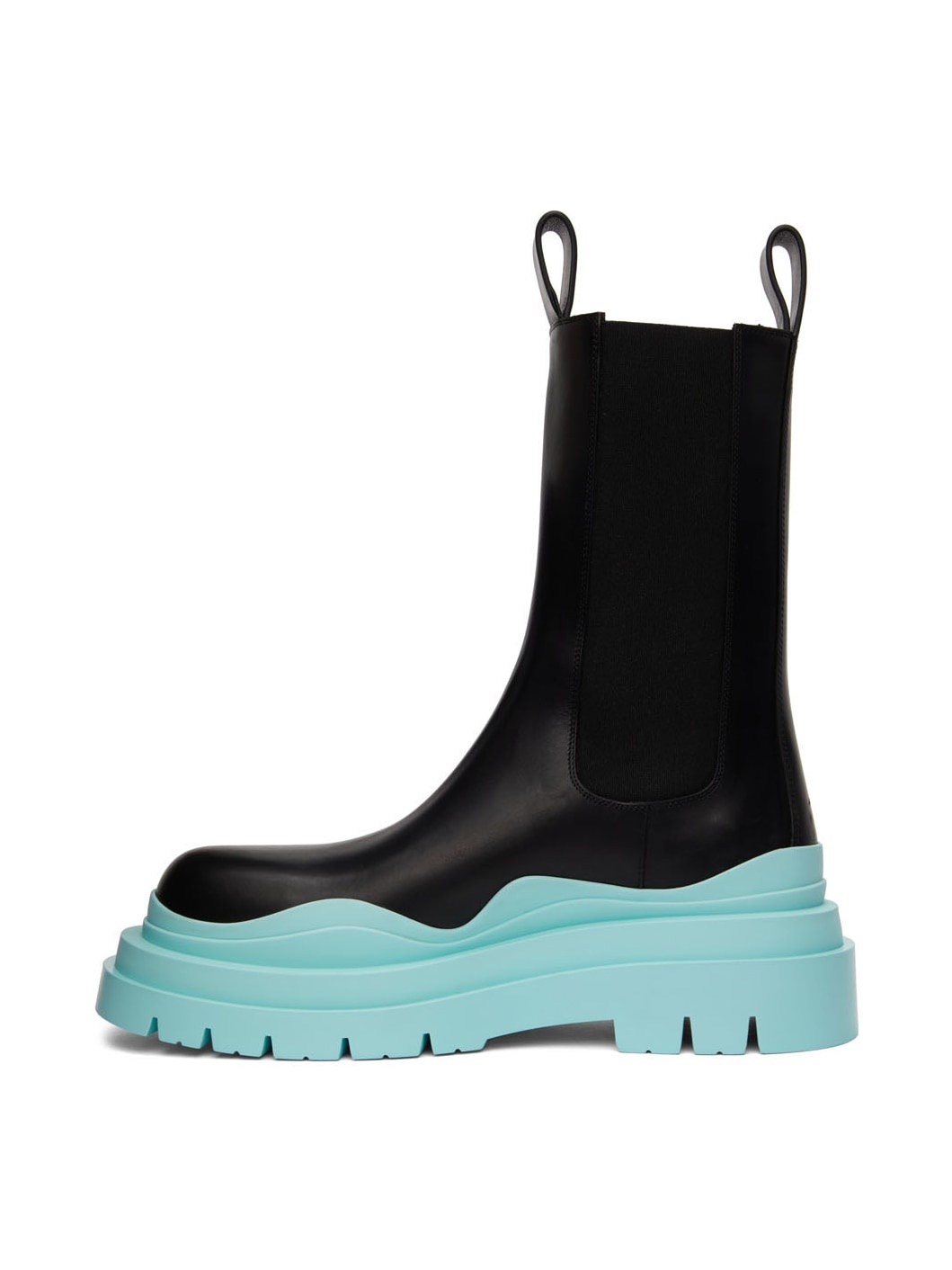 Black Tire Chelsea Boots - 3