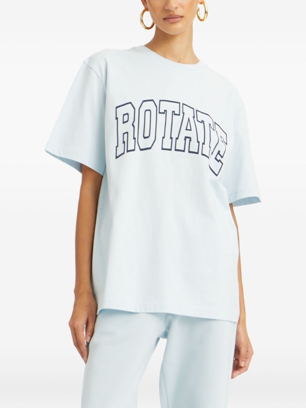 logo-print T-shirt - 3