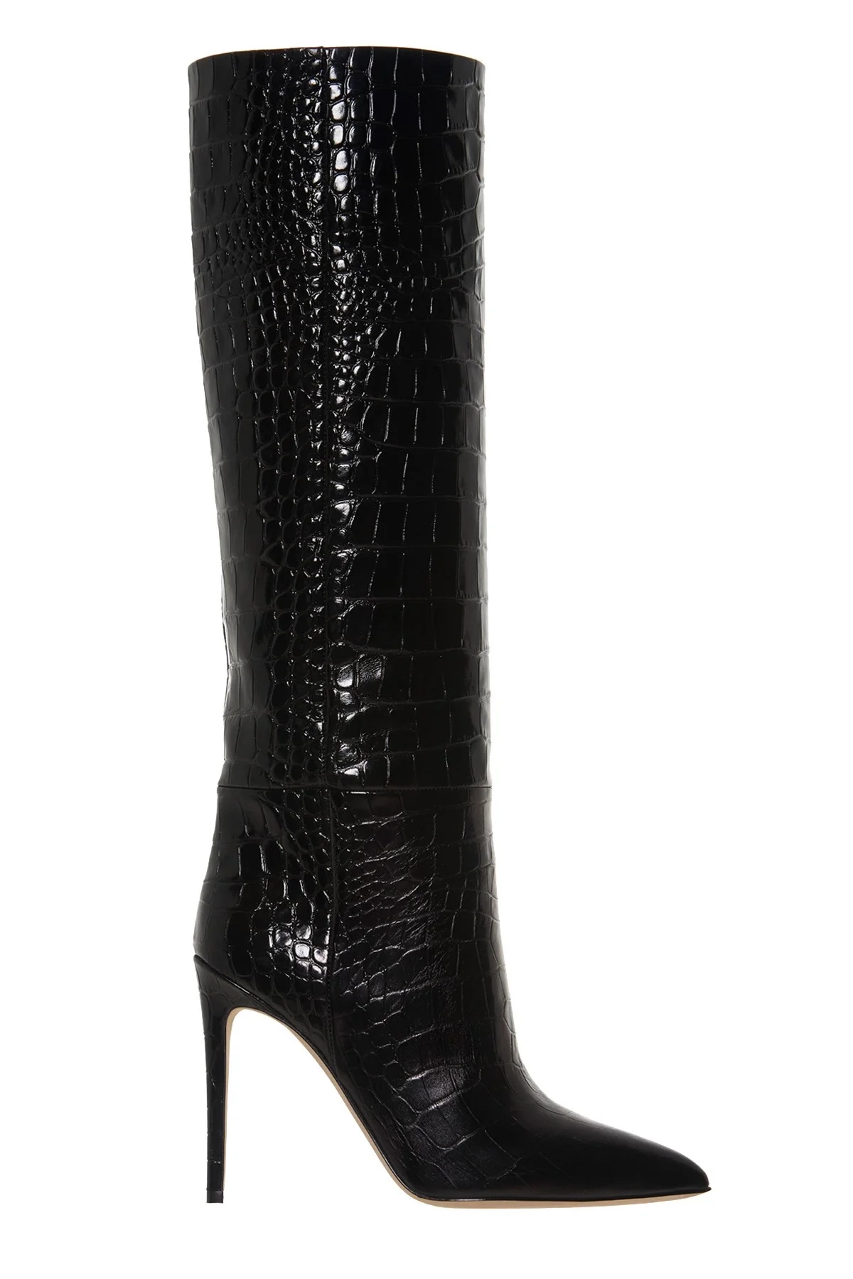 Crocodile print boots - 1