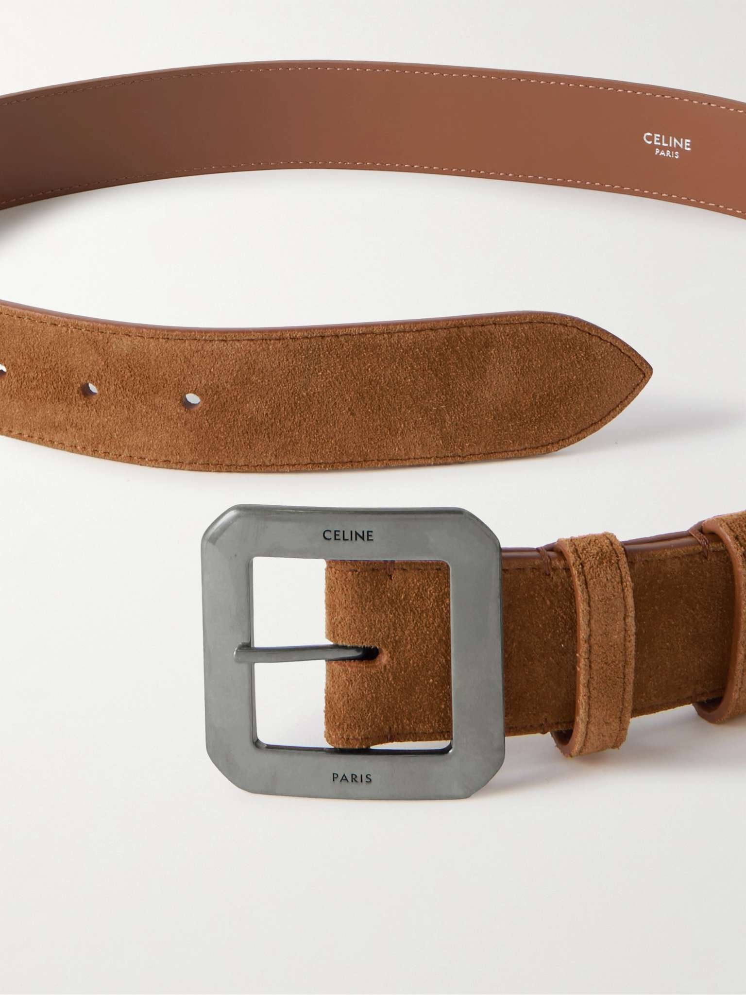 3.5 cm Suede Belt - 2