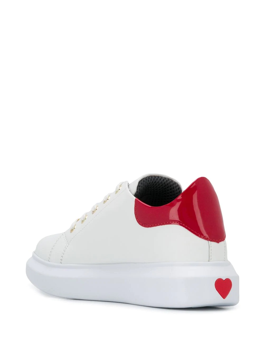 heart-patch chunky trainers - 3