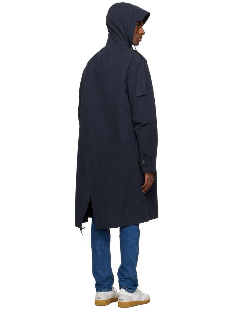 Navy Antonny Trench Coat 3
