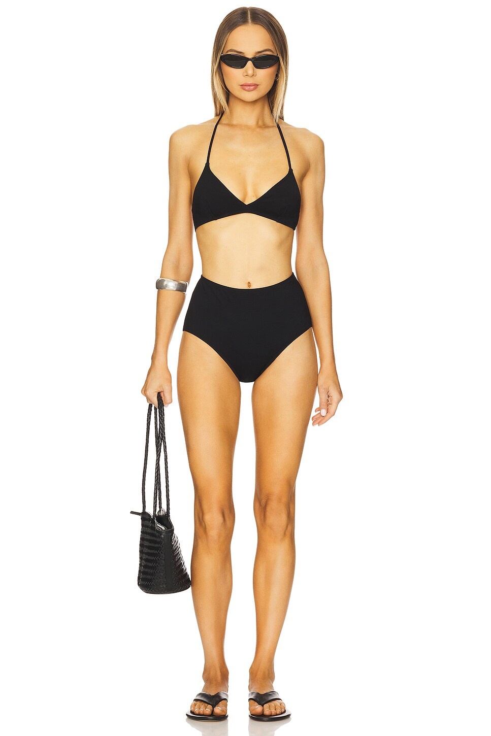 High Waisted Bikini Bottom - 4