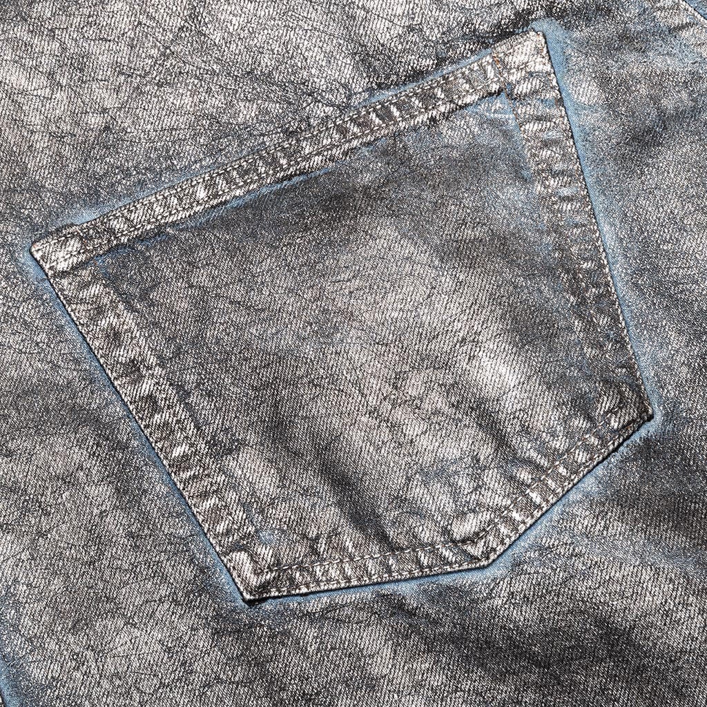 DENIM SHIRT - SILVER/BLUE - 5