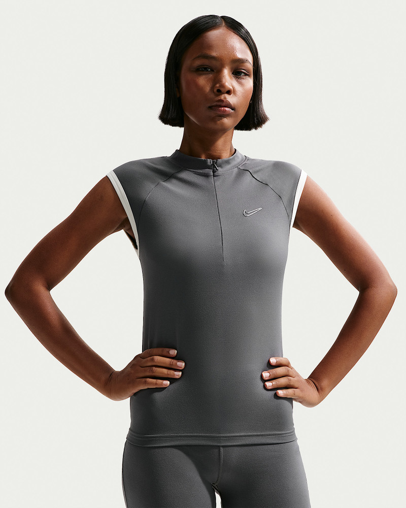 Nike Sportswear Women's Tight Sleeveless 1/4-Zip Top 1
