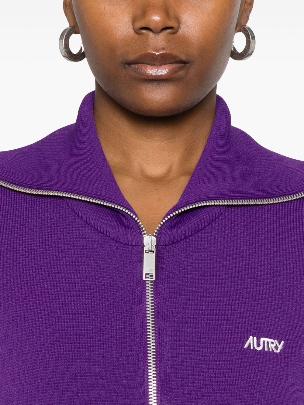 knitted track jacket - 5