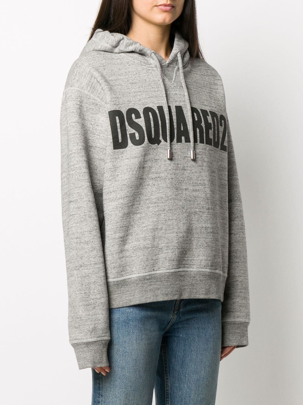 logo-print relaxed-fit hoodie - 3