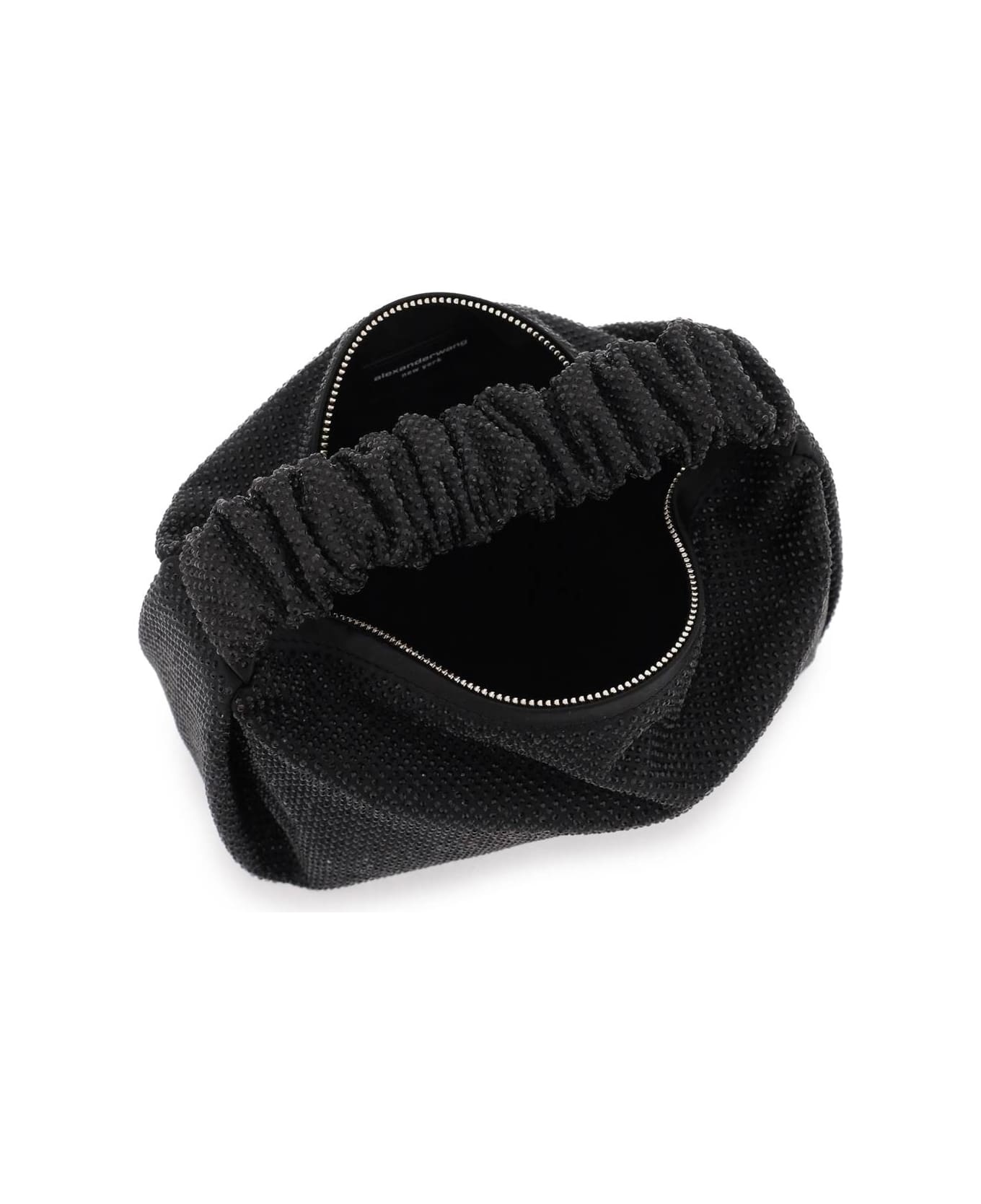 Scrunchie Mini Bag With Crystals - 4