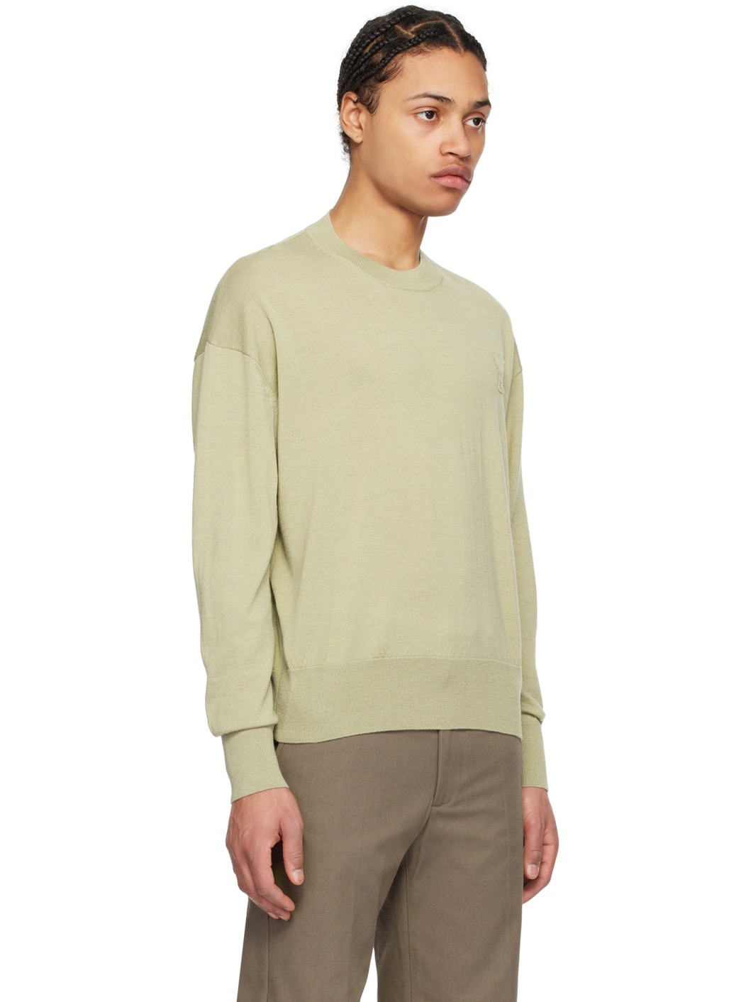 Khaki Ami de Cœur Sweater - 2