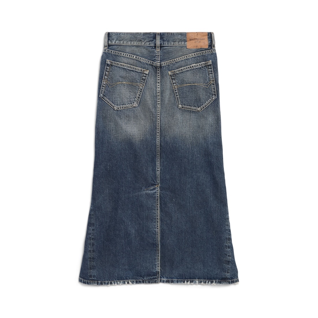 Women's Midi Skirt in Blue - 6