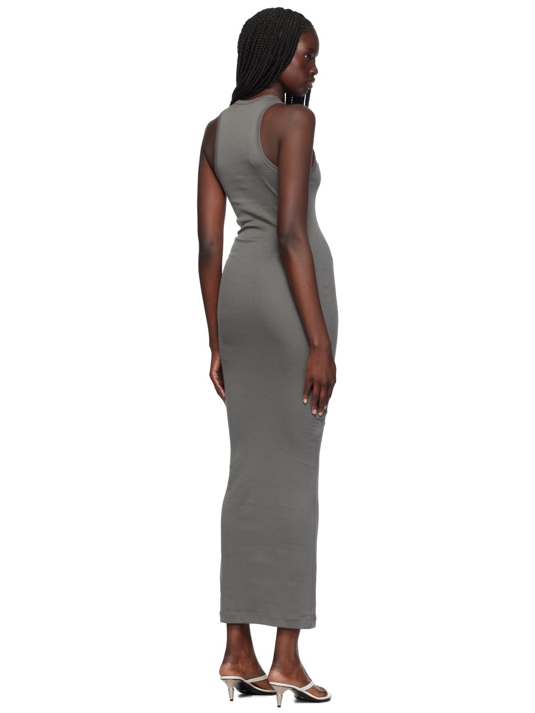 Gray Tank Maxi Dress - 3