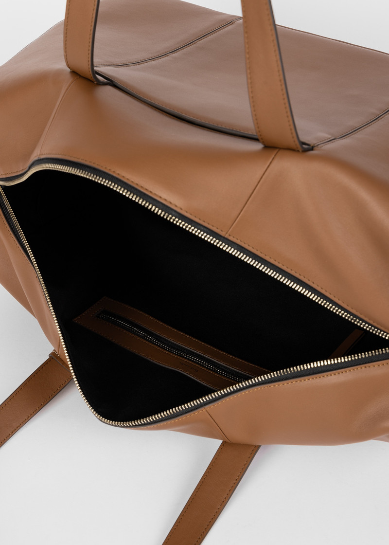 Tan Leather Holdall 6