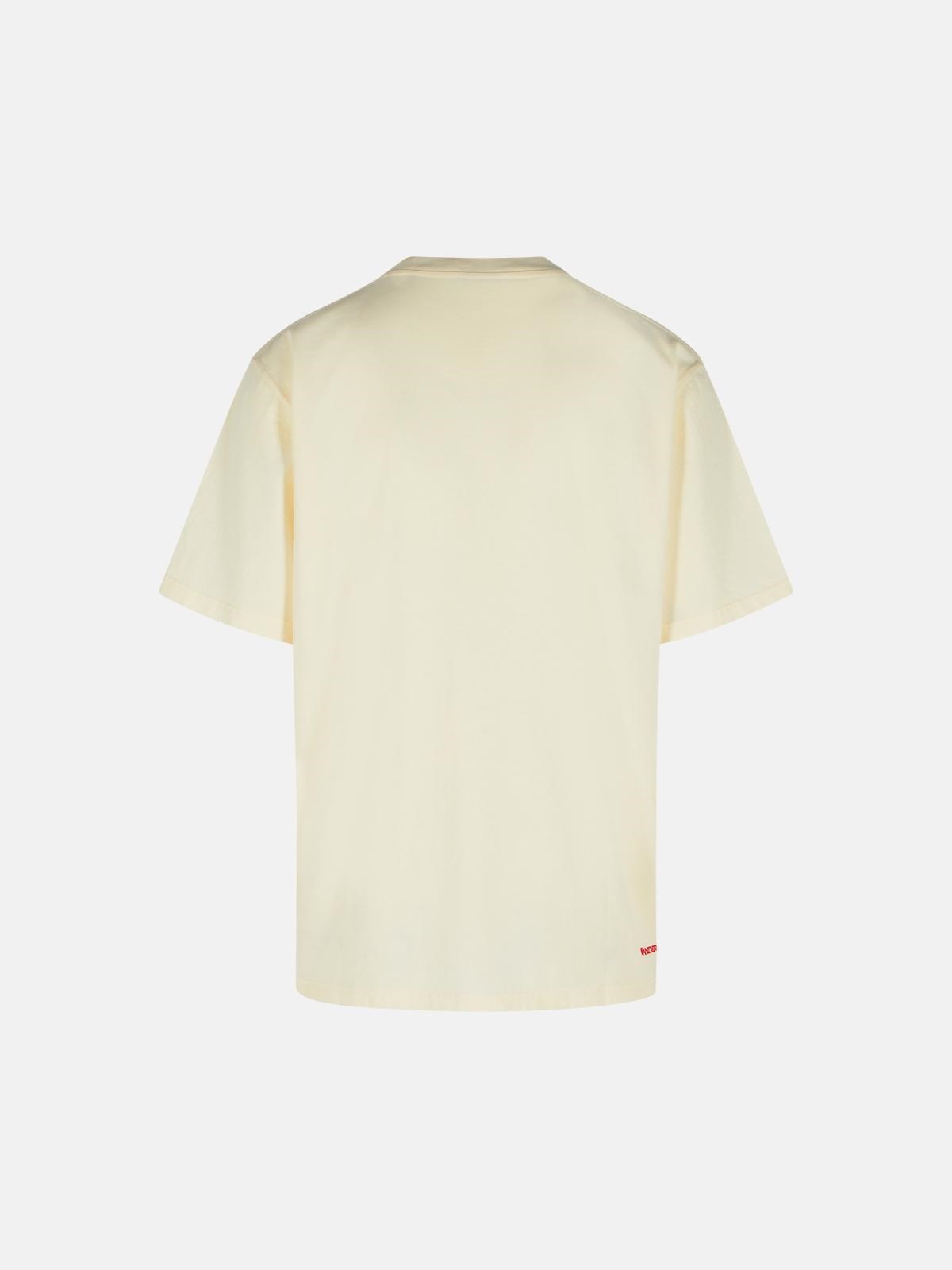 OFF-WHITE COTTON T-SHIRT - 3