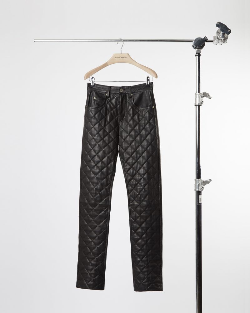 ELIAS leather trousers - 1