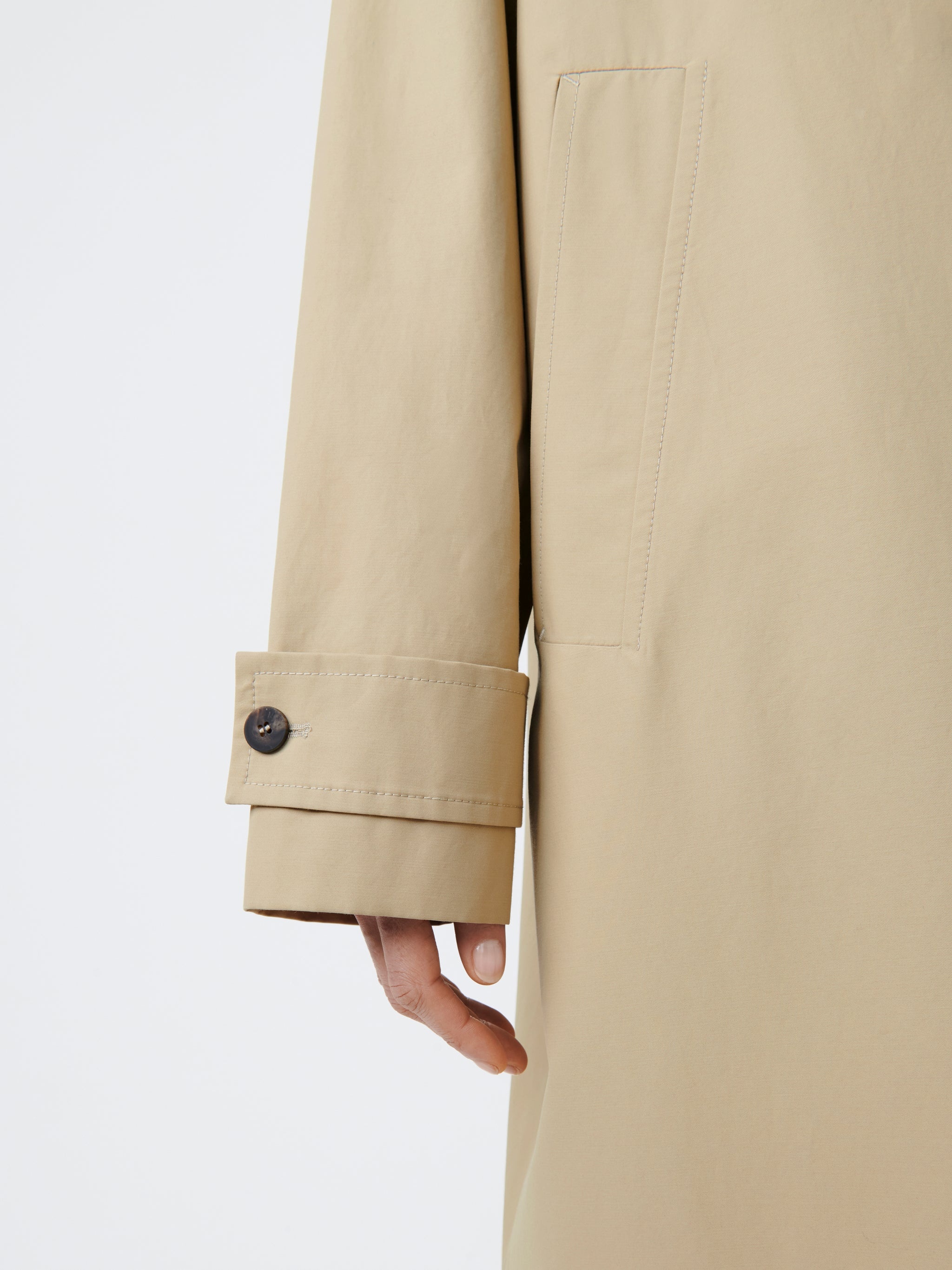 Holin Technical Cotton Coat - 6