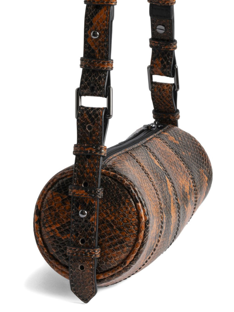 snake-print shoulder bag 4