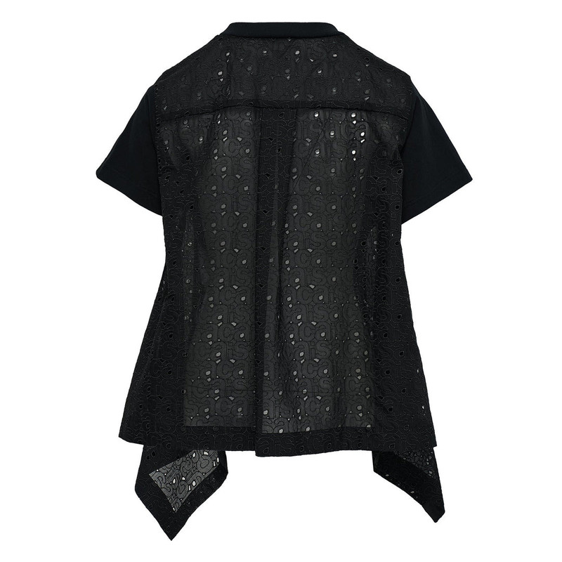 sacai Embroidery T-Shirt outlook