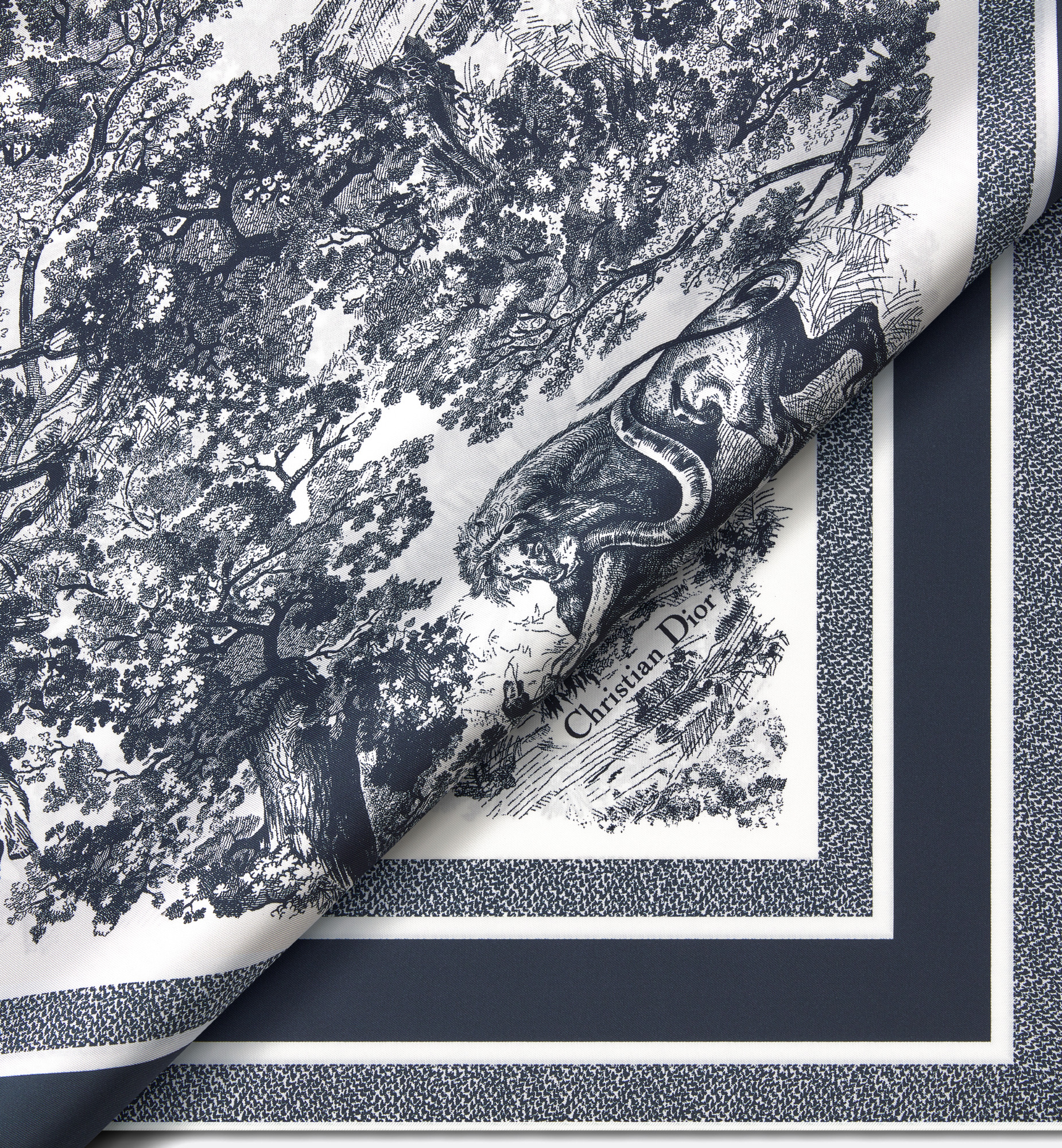 Toile de Jouy Sauvage Dior Silk Top - 5