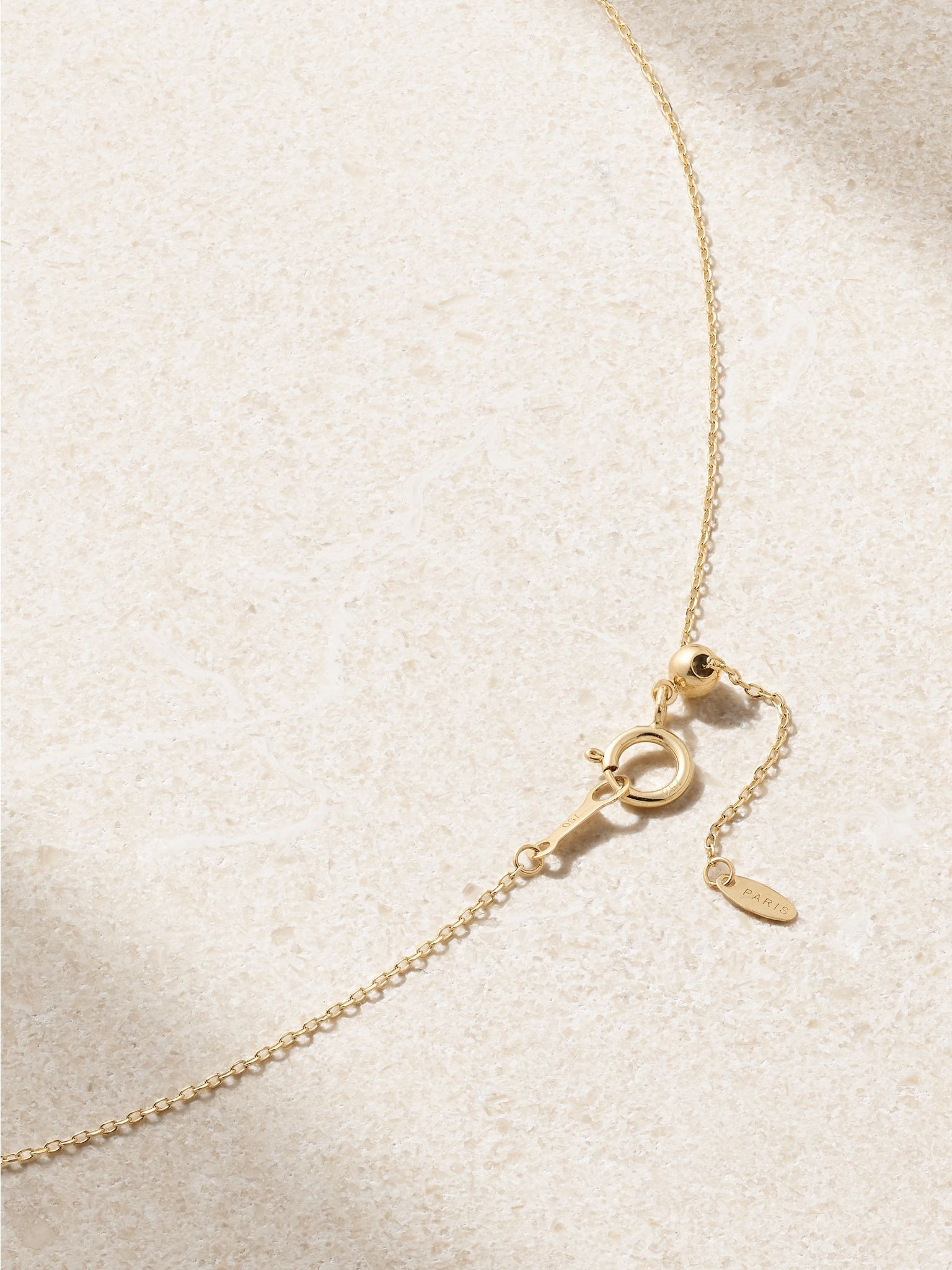 Comic Strip 18-karat gold diamond necklace Gold - 3