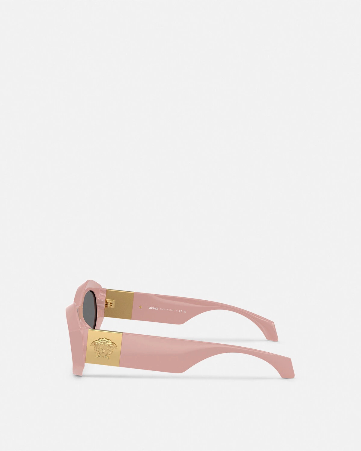 Medusa Plaque Geometric Sunglasses - 4