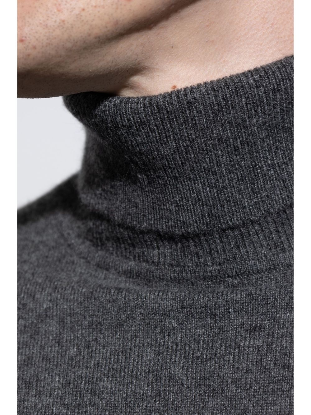 roll-neck cashmere jumper - 5