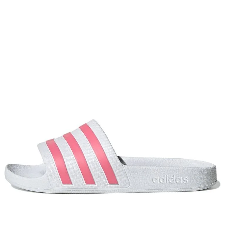 (WMNS) adidas Adilette 아쿠아 슬라이드 '화이트 로즈 톤'GZ5237 - 1