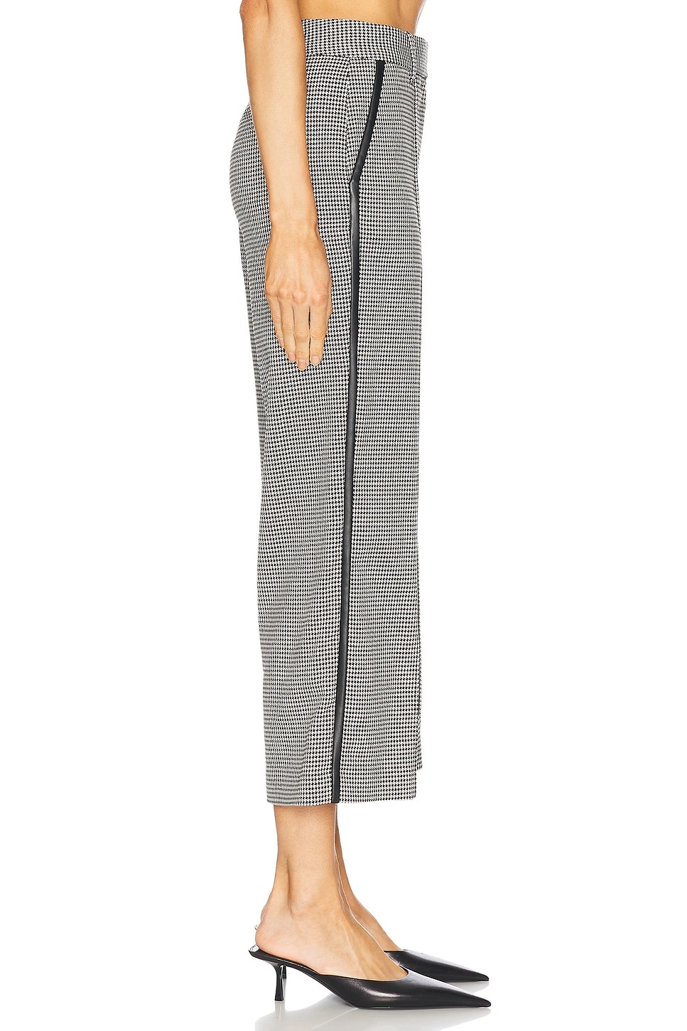 Miki Cropped Button Hem Pant - 3