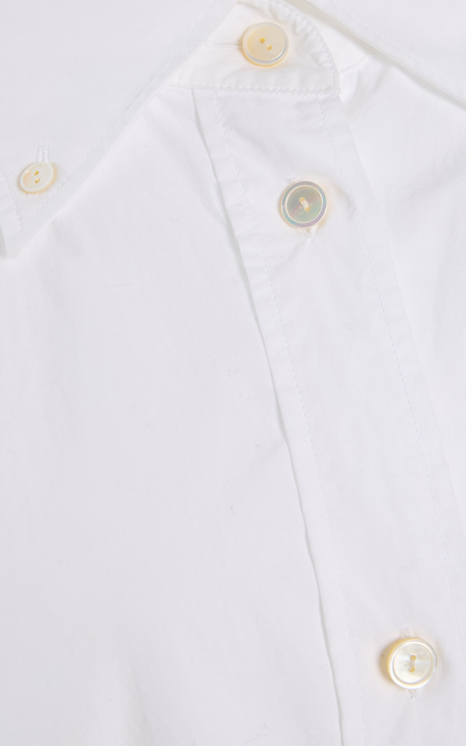 Victoria Cotton Poplin Long Shirt white - 5