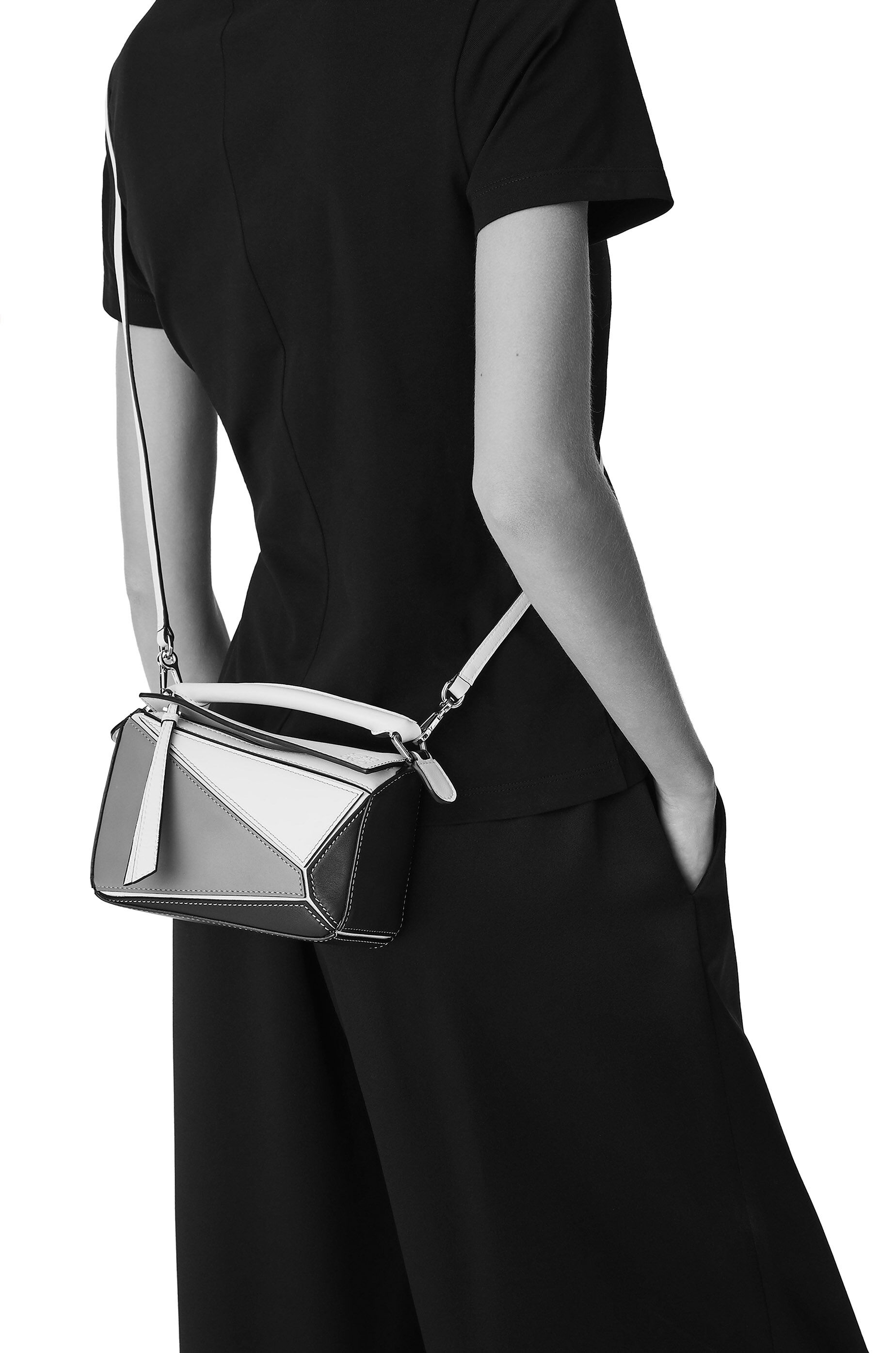 Mini Puzzle bag in classic calfskin - 2