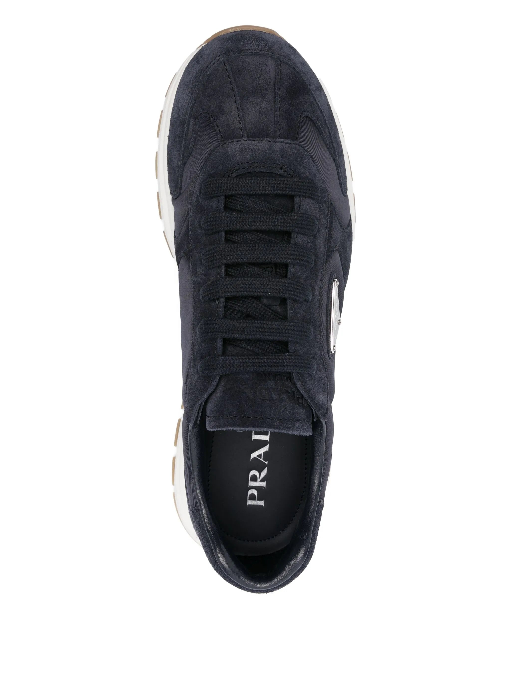 Prada Prax Suede Re-Nylon Sneakers - 4