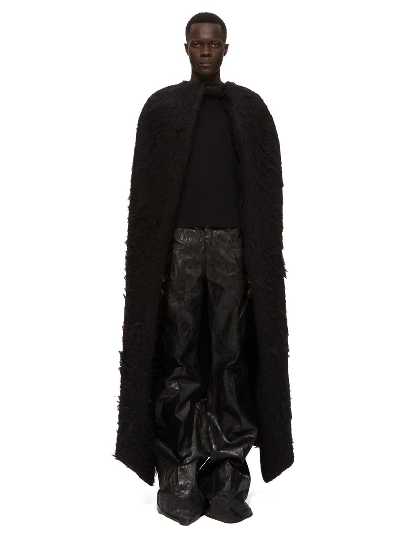 Black Porterville Masto Cape Coat 1