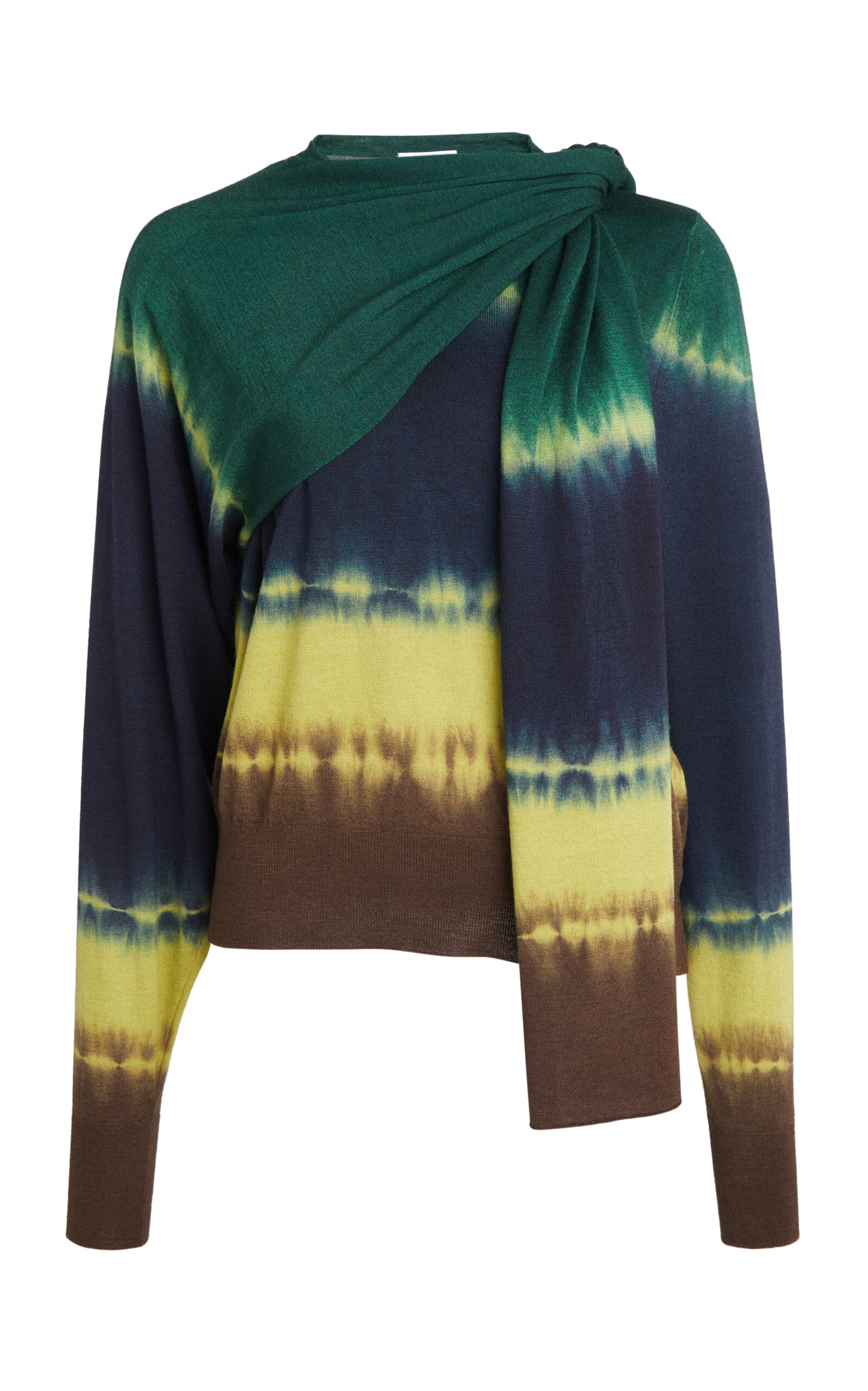 Tie-Dye Effect Virgin-Wool Sweater multi - 1