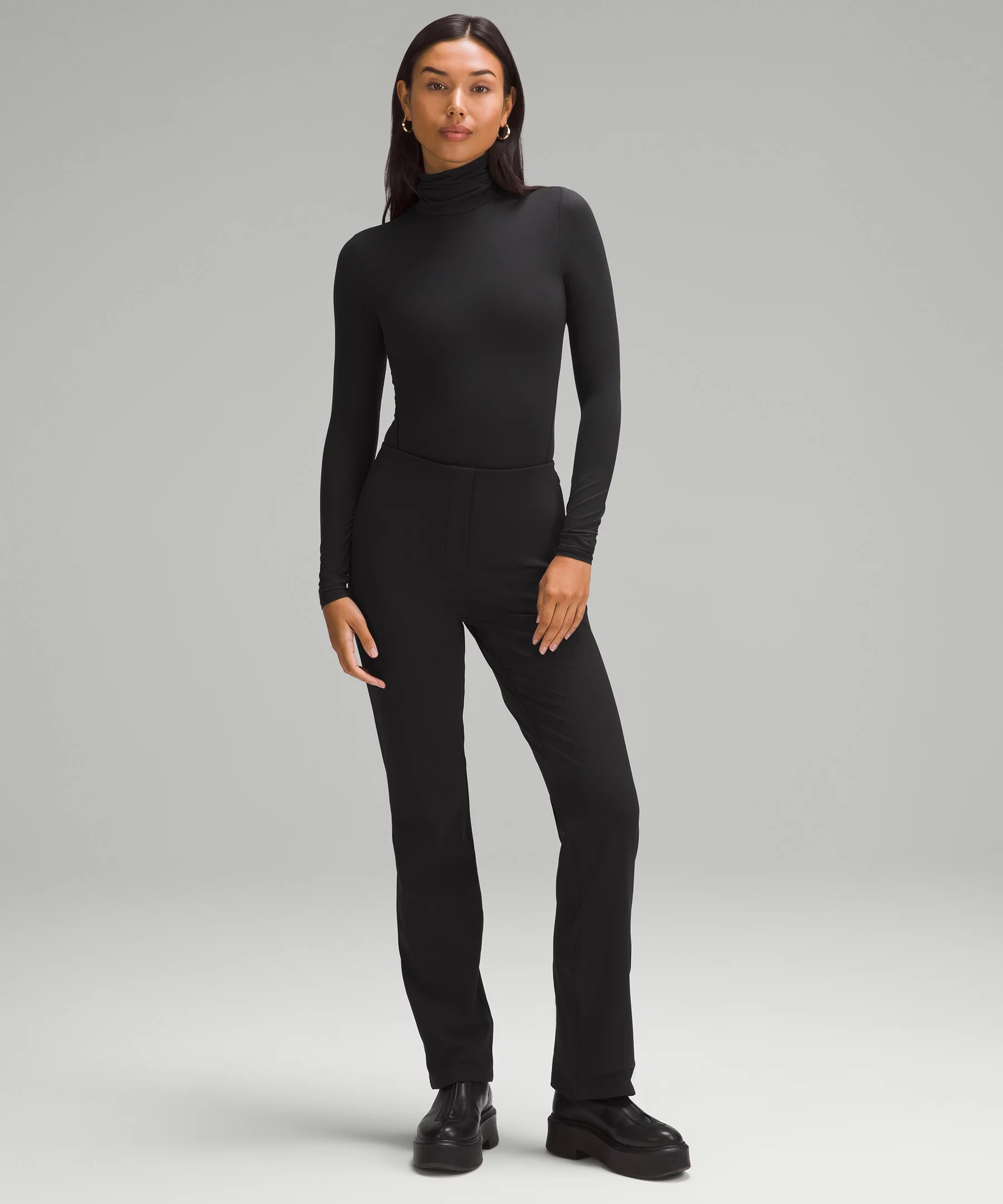 Wundermost Ultra-Soft Nulu Turtleneck Bodysuit - 1