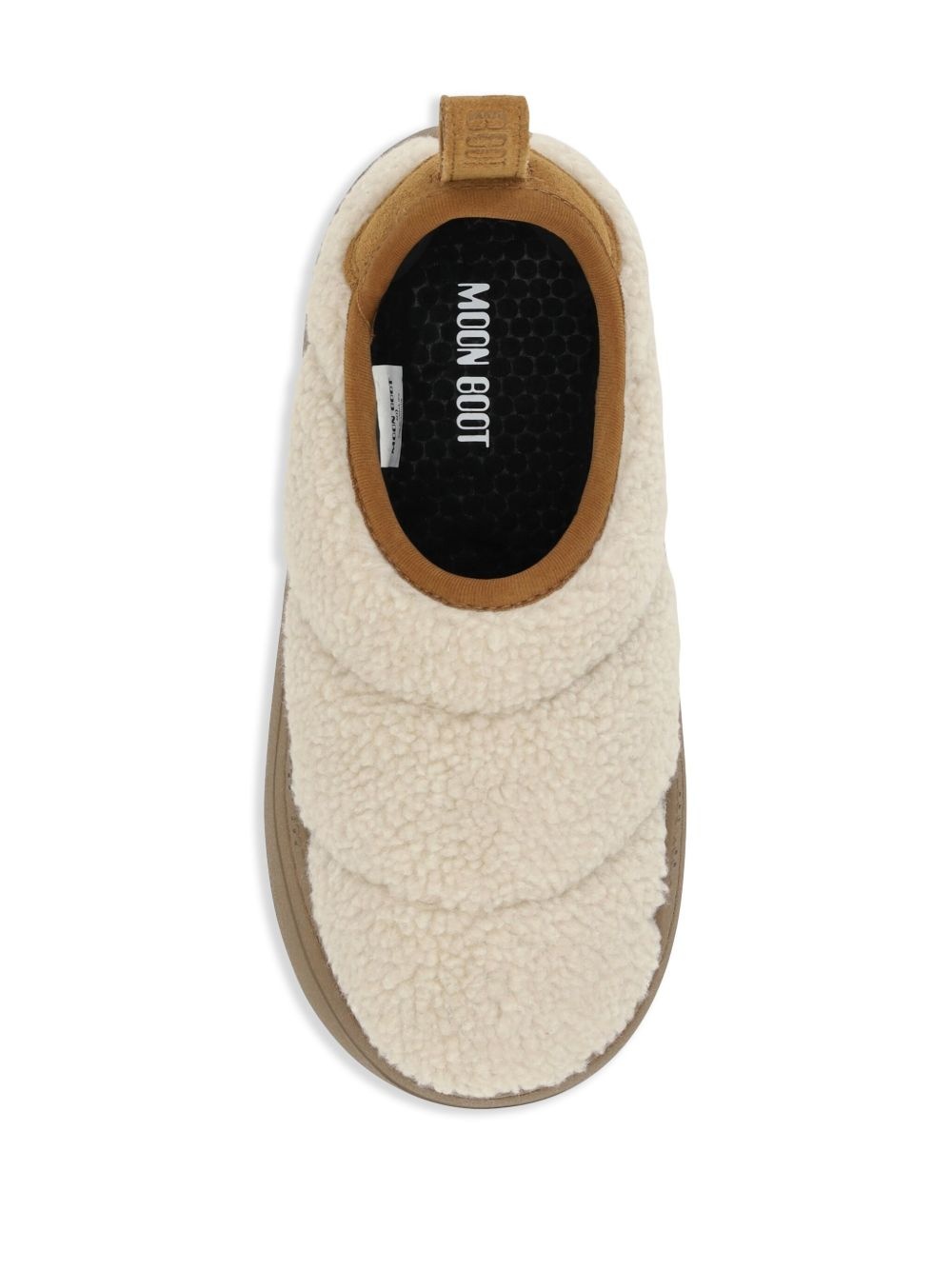 Sand teddy fabric MB Park Puffer slip on - 4