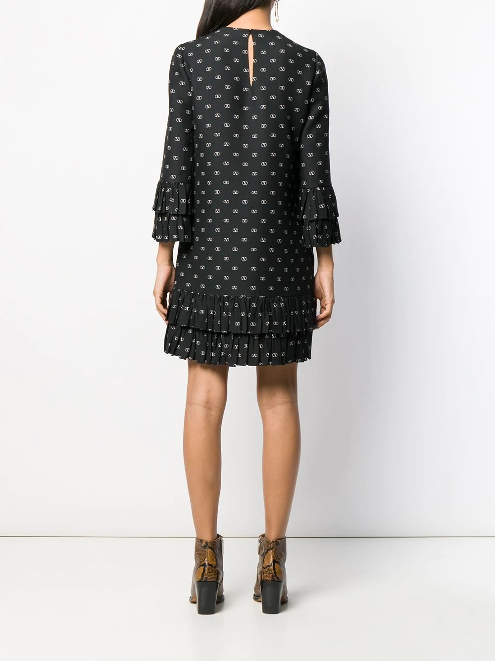 VLOGO polka dot shift dress - 4