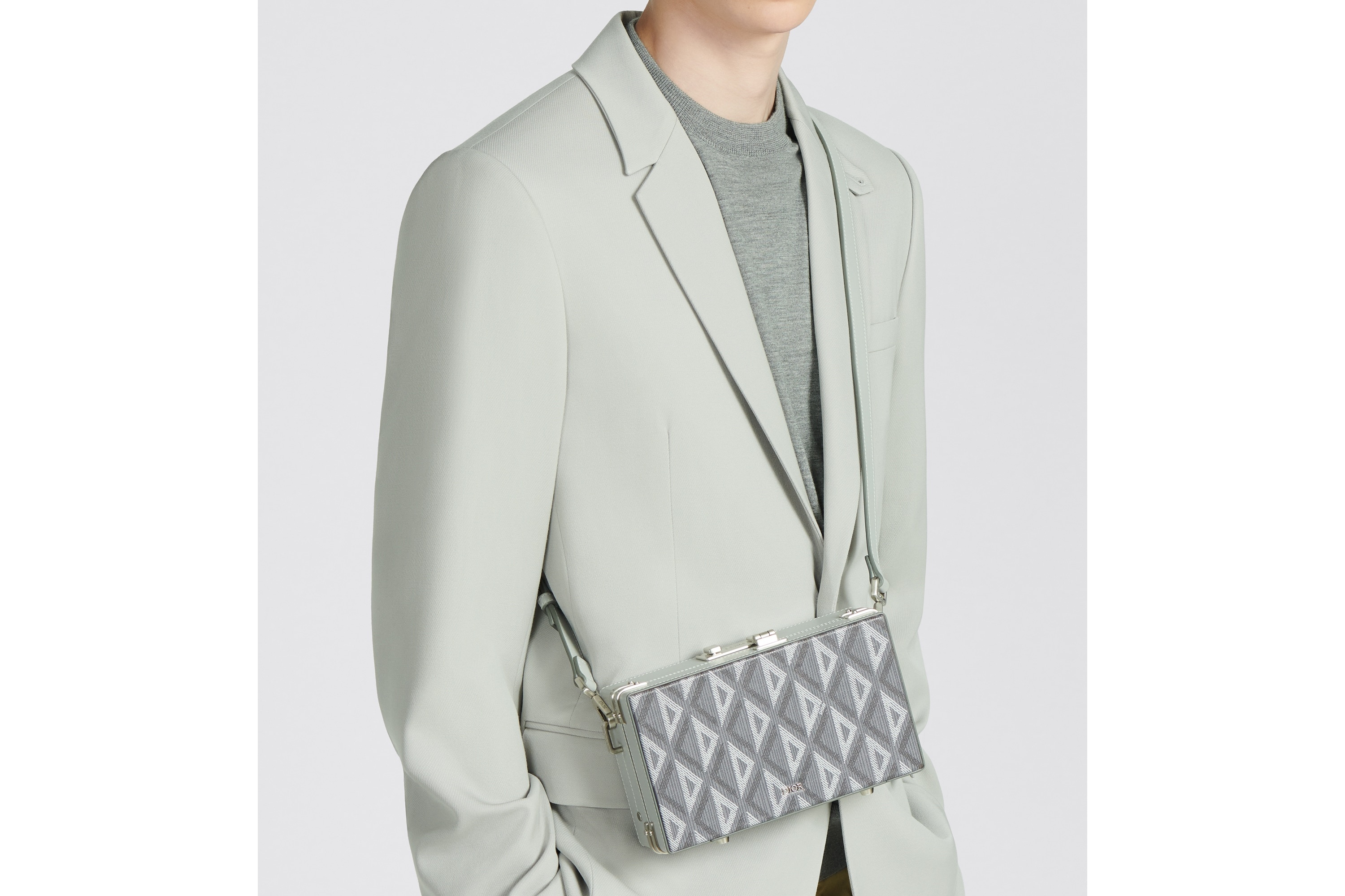 Dior Lock Mini Case Bag with Strap - 7
