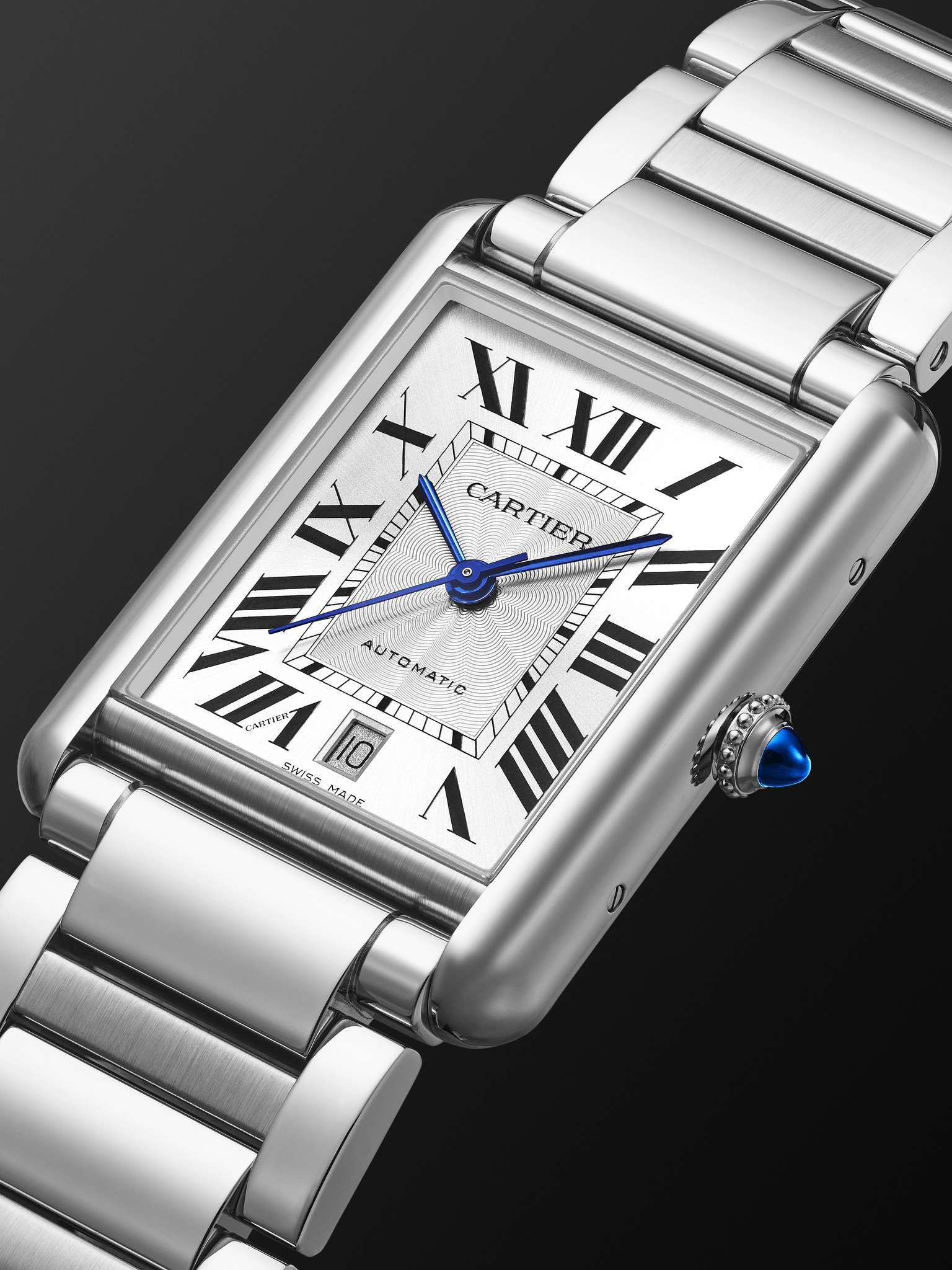 Tank Must Extra-Large Automatic 31mm Stainless Steel Watch, Ref. No. WSTA0053 - 3