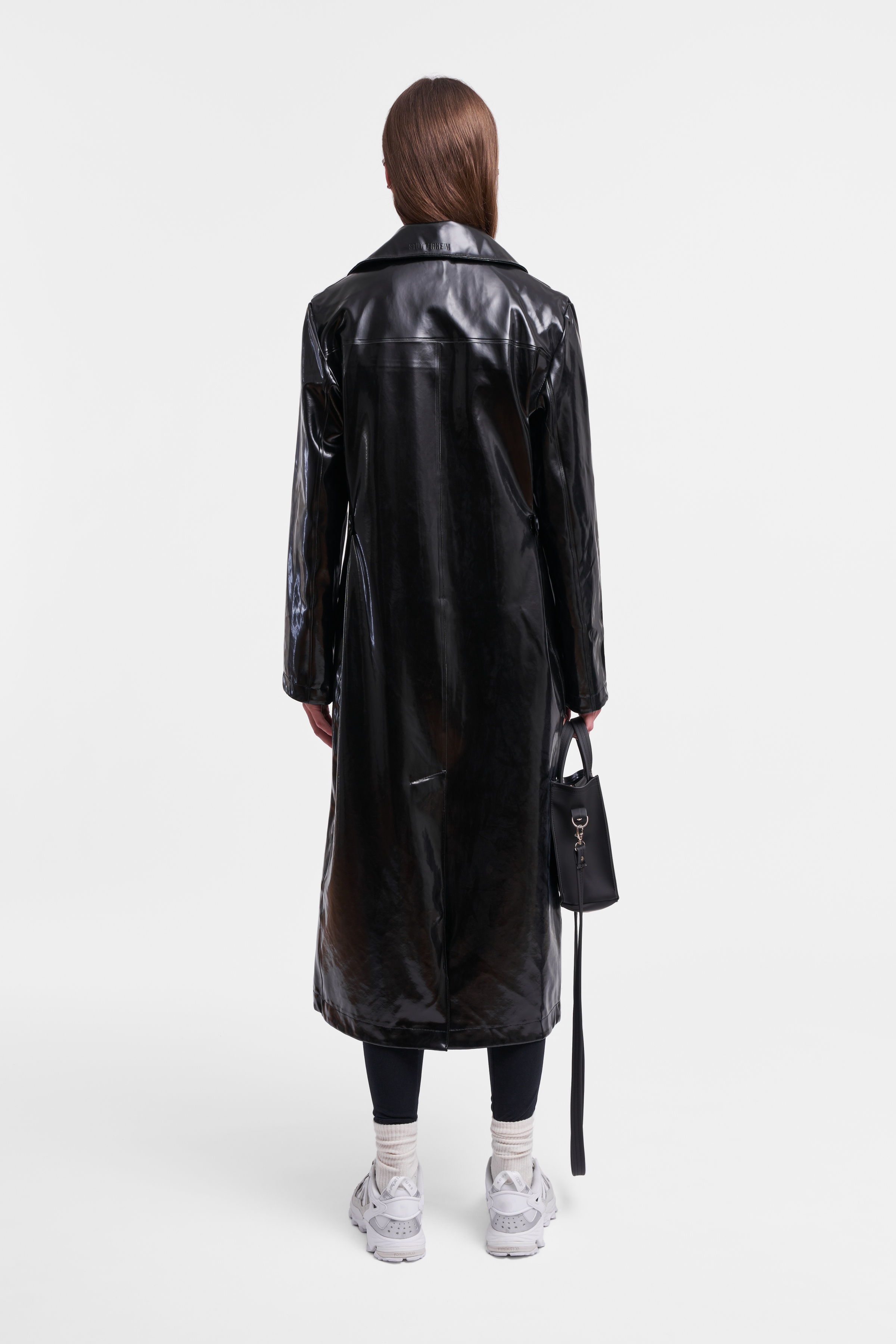 Mayfair Opal Trench Coat Black - 4