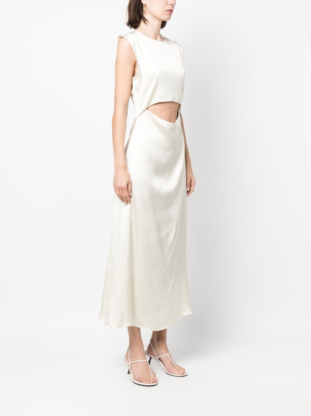 Copan satin midi dress - 3