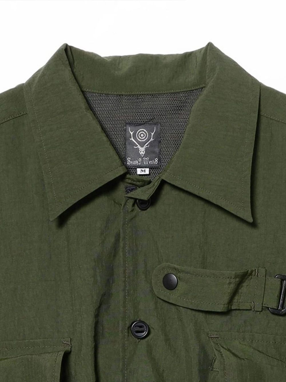 logo-patch shirt - 3