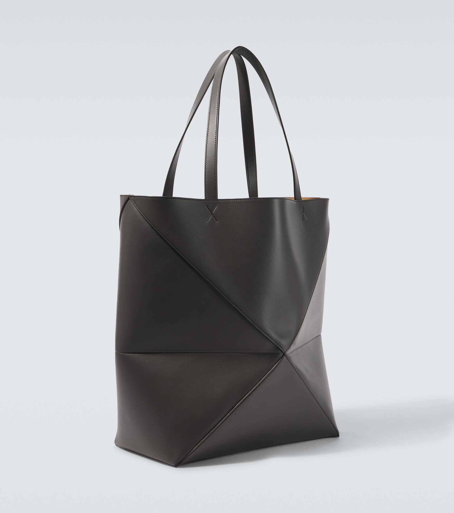 Puzzle Fold XL leather tote bag - 5