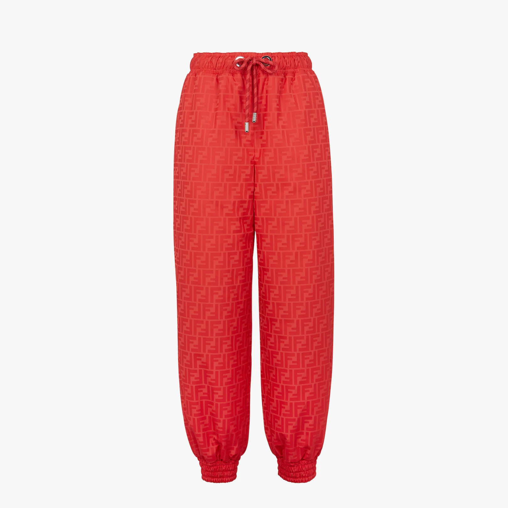 Red nylon pants - 1