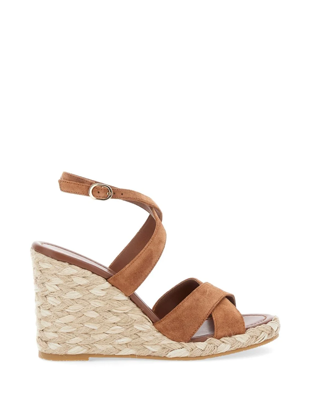 Alyssa crossover straps wedge sandals - 1