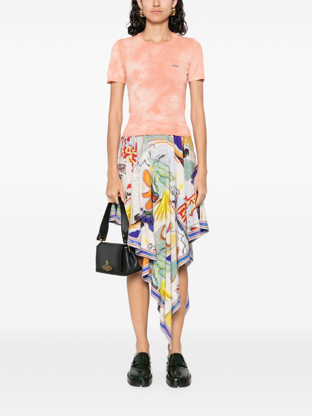 Orb-embroidered t-shirt - 2