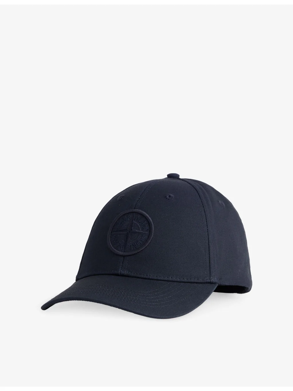 Brand-Embroidered Cotton Baseball Cap - 1