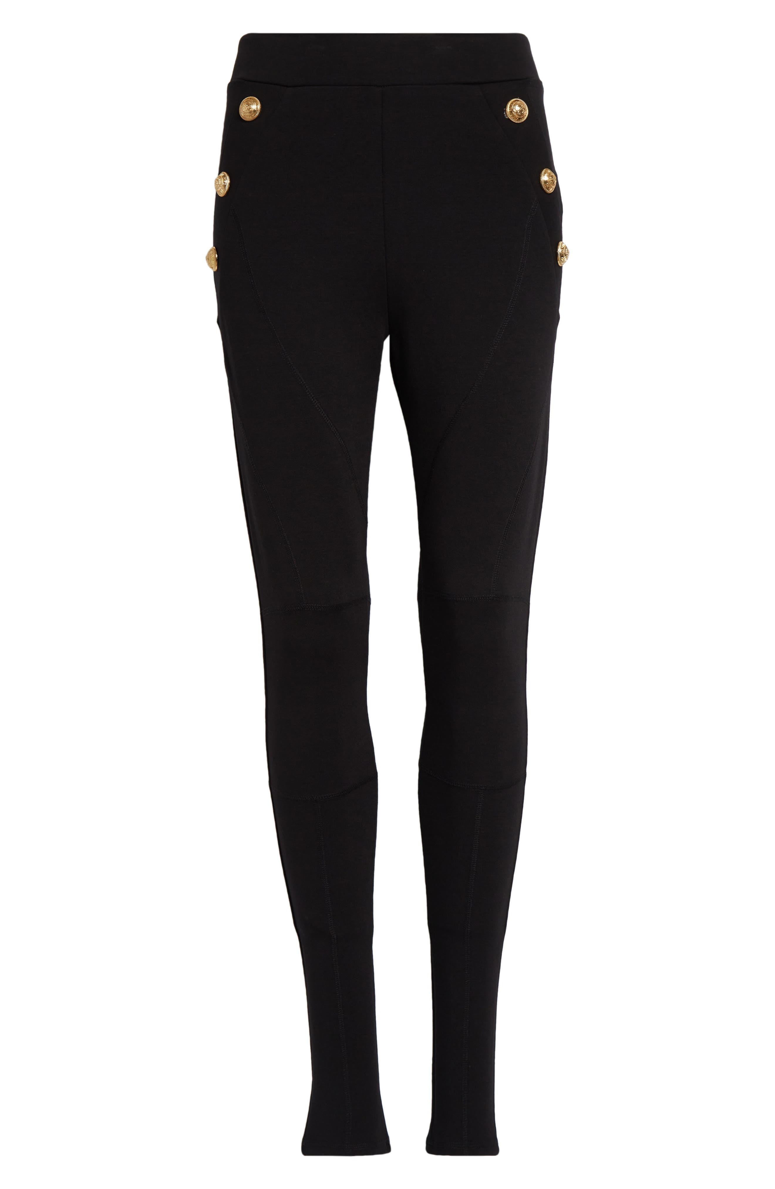 6-Button Leggings - 5