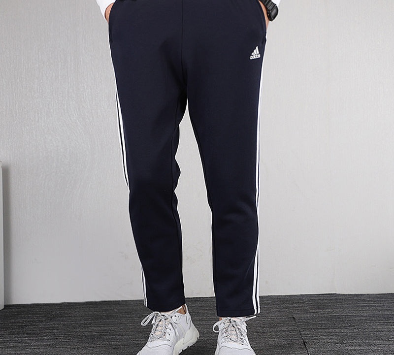 adidas M MH 3S TP2 Sports Stylish Pants Navy Blue FK6887 - 3