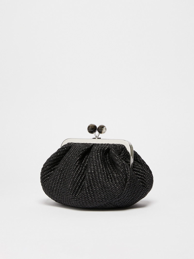 Max Mara PALMAS Small raffia-look Pasticcino Bag outlook