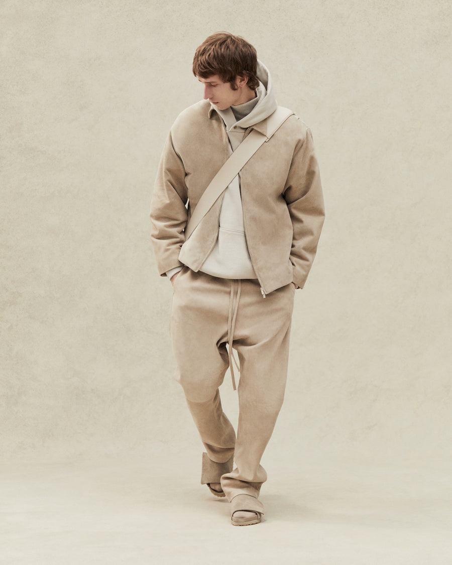 Suede Relaxed Pant - 5