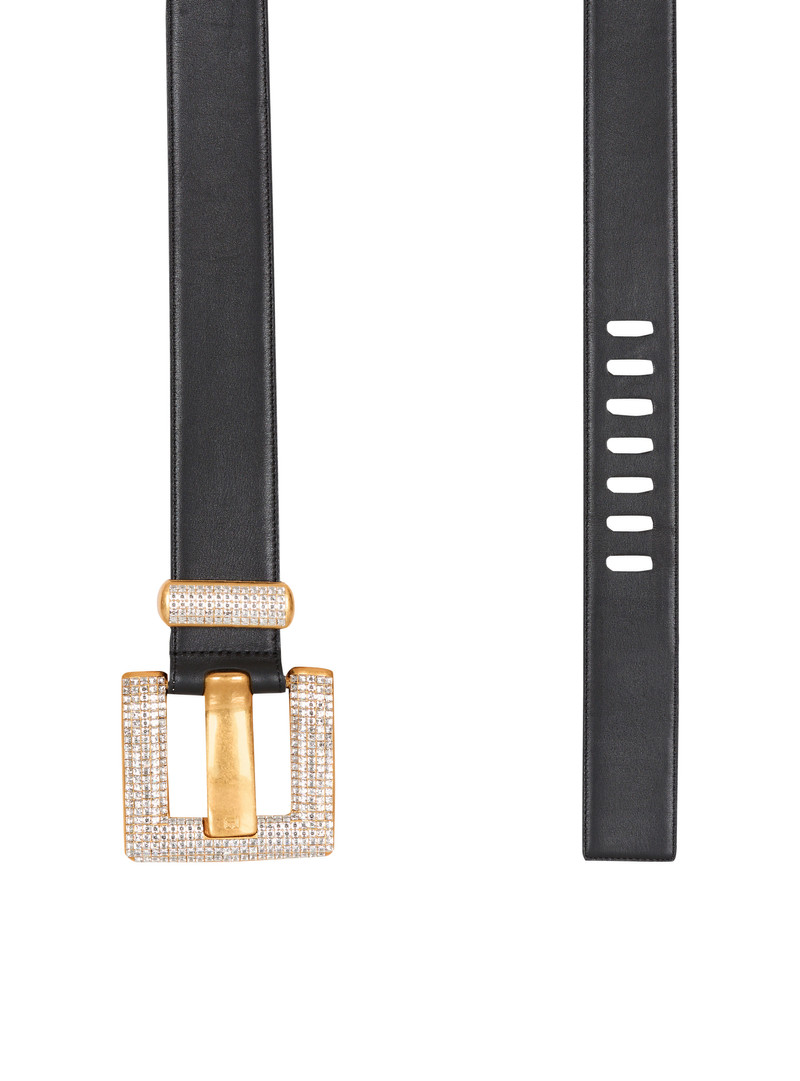 Anthem calfskin and crystal belt 4